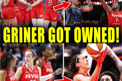 CAITLIN CLARK & SOPHIE CUNNINGHAM OWN BRITTNEY GRINER In REVENGE! Fever DOMINATE Atlanta Dream — “This Was For Every Wrong!” Clark & Cunningham STAND TALL, Prove They’re Unstoppable!