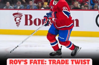 TRADE SHOCKER LOOMS OVER MONTREAL as rumors swirl that JOSHUA ROY could be SENT PACKING in a dramatic move to the chicago blackhawks—inside sources reveal the canadiens may GIVE UP their rising star to escape an impossible contract, sparking OUTRAGE and disbelief among fans and analysts across the league.