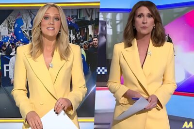 Fashion Déjà Vu! Sunrise’s Natalie Barr & Sally Bowrey “Twin” in the Exact Same Outfit—Days Apart