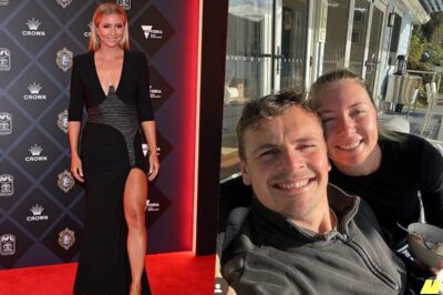 Red‑carpet revenge? Sunrise’s Katie Brown stuns in a plunging Brownlow gown after hush‑hush split and Bali escape
