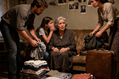 MY SON LEFT ME BABYSITTING WHILE THEY ‘RAN SOME ERRANDS’ AFTER THEY LEFT, MY GRANDDAUGHTER WHISPERED: ‘GRANDMA, I HEARD THEM SAY THEY’RE PUTTING YOU IN A HOME TODAY AND TAKING YOUR MONEY’ SO I GOT BUSY. WHAT THEY FOUND WHEN THEY CAME HOME LEFT THEM PANICKED.