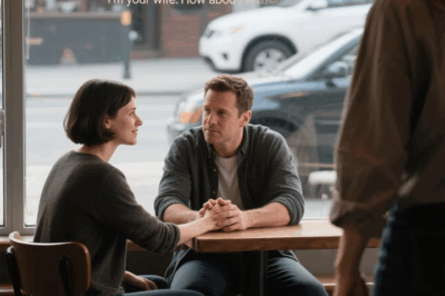 I DROVE BY A CAFÉ AND SAW MY HUSBAND SITTING BY THE WINDOW, WITH A WOMAN HOLDING HIS HAND. D I PARKED AND WALKED IN CALMLY. WHEN HE SAW ME, HЕ TURNED WHITE AS A SHEET. THE WOMAN LOOKED CONFUSED AND ASKED: ‘HONEY, WHO IS THAT?’ I SMILED AND ANSWERED BEFORE HE COULD: ‘I’M THE WIFE. AND YOU?