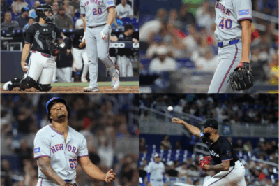 DISASTER IN MIAMI! Mets COMPLETELY FLAT in Devastating Loss to Marlins — Season on the Brink?! Fans BOIL OVER After “Unbelievable” No-Show Performance!