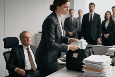 SHE SAID, “IF YOU DON’T LIKE THE NEW OFFICE POLICIES, YOU CAN JUST RESIGN AND GO” I SAID, “THANKS FOR THE EXIT STRATEGY” THEN I PACKED MY DESK, WALKED OUT, AND FILED MY NEW PATENTS INDEPENDENTLY. SHE THOUGHT I WAS JOKING UNTIL HER TEAM SAT STUNNED WHEN THEY REALIZED…