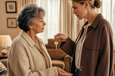 TRUE STORY MY SON’S WIFE CALLED ME ‘THE MAID’ IN FRONT OF HER PARENTS. SO I HANDED HER THE HOUSE KEYS AND SAID, ‘GOOD LUCK PAYING THE MORTGAGE NOW’.
