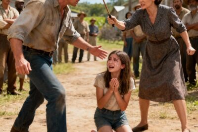 “Don’t Hurt Her – Sell Her To Me” Said the Farmer When He Saw The Stepmother Beating the Orphan—But What Happened Behind Closed Doors Shocked the Whole Town…