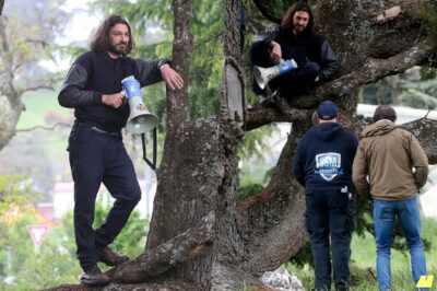 Sources Say Leaked Footage Captures The Block’s Worst Nightmare—Protester Invades Site as Auction Begins!