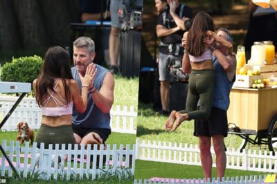 SPOILER ALERT! Golden Bachelor’s Chemistry With Brunette Beauty Is OFF THE CHARTS — Kisses, Cuddles & Puppy Yoga? She Made Final Five!