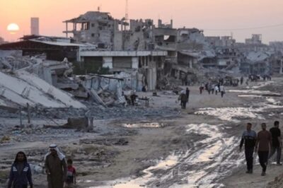 Nan giải bài toán tái thiết Gaza